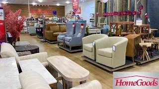 HOMEGOODS (4 DIFFERENT STORES) SOFAS ARMCHAIRS FURNITURE SHOP WITH ME SHOPPING STORE WALK THROUGH