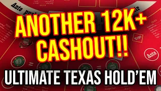 OMG MAX BET QUADS FLOPPED!! ULTIMATE TEXAS HOLD’EM!! February 10th 2023