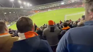 Your not singing anymore chant