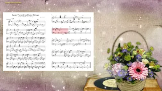 Dr. Zhivago (Lara's Theme) - Maurice Jarre (Ноты и Видеоурок для фортепиано) (piano cover)