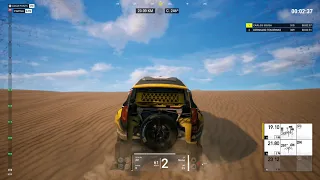 Dakar Rally 18 Game - checking for suspension damage