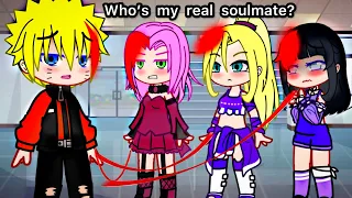 “Who’s my real Soulmate??”🌈 || Gacha Club meme || Naruto AU 🍥