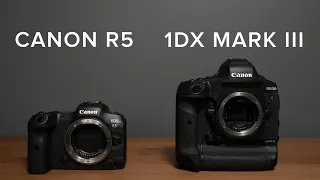 CANON R5 VS 1DX Mark III | Video Quality, Overheating, and Real World Use