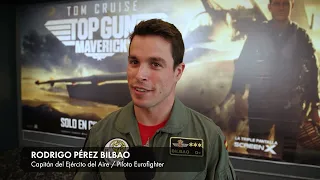 Pilotos reaccionan a Top Gun 4DX