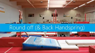 Round off (& back handspring)