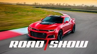 A hot lap in the 2017 Camaro ZL1 at the track