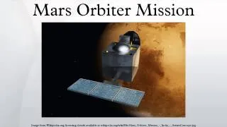 Mars Orbiter Mission