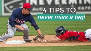 How to tag a base runner | Tips for infielders