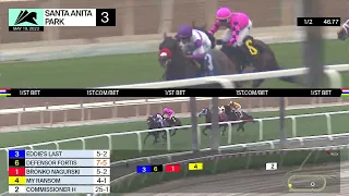 My Ransom wins Race 3 on Friday, May 19 at Santa Anita Park