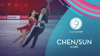 Chen/Sun (CHN) | Ice Dance Rhythm Dance | SHISEIDO Cup of China 2020 | #GPFigure