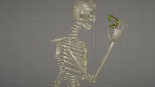 gashadokuro in melon playground (starving skeleton)