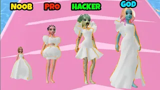 NOOB vs PRO vs HACKER vs GOD - Bridal Rush!