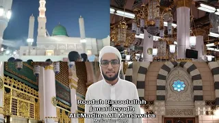 Roadah RasoolullahJanat ReyadhALLMadina All Munawara Madina Tour Vlogs #madina #muhammadﷺ #madinah