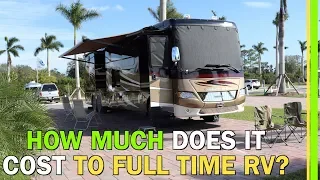 RV LIVING COSTS | ONE YEAR FULL TIME TRAVEL IN A CLASS A MOTORHOME EP76