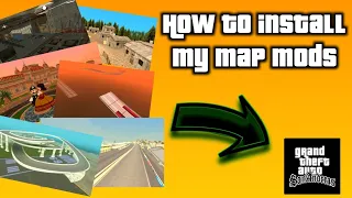 GTA SA Android: How to install my map mods