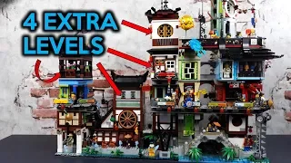 Epic Expanded LEGO Ninjago Docks (70657) - 4 Levels