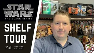 My Star Wars Black Series Collection Shelf Tour - Fall 2020