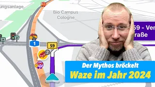 Waze im Jahr 2024: Liegt die Kult-Navi-App im Sterben?