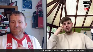 Lincoln City Appoint Mark Kennedy - Reaction Podcast