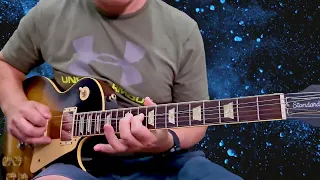 Les Paul shred solo with Bareknuckle Pickups Rebel Yell and Mule combo