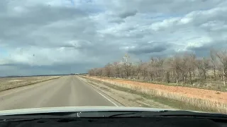 Актобе-Орск трасса в районе петропавловки