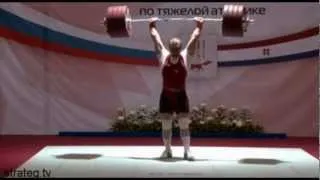 2012 Russian Nationals 94kg class Clean and Jerk