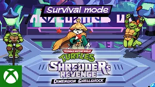 Teenage Mutant Ninja Turtles: Shredder's Revenge - Dimension Shellshock Survival Mode reveal