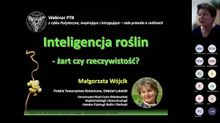 PTB - Webinar 01 - Inteligencja roślin – żart czy rzeczywistość? (27-02-2023)