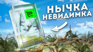 НЫЧКА У ВСЕХ НА ВИДУ! БАГ! МАГАЗИННАЯ СПИРАЛЬ! - харонс раст  rust