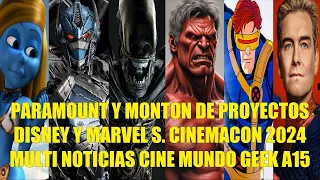 PARAMOUNT Y SU MONTÓN DE PROYECTOS, DISNEY Y MARVEL STUDIOS EN CINEMACON 2024, MULTI NOTICIAS A15