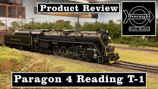 Product Review: HO Scale Broadway Limited Paragon 4 Reading T-1 #2102