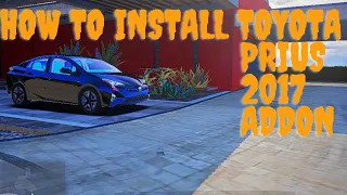 How To Install Toyota Prius 2017 |ADDON| In Gta V | Farhan Gaming | Gta 5