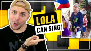 SENIOR Precy Mortel SHOWS how a LOLA can HANDLE the 'WHEN I LOOK AT YOU' challenge | HONEST REACTION