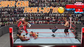 Royal Rumble Super Cena Fom 1 to End Challange!