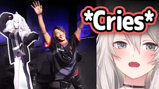 Botan Cries After Her Teammate Wins His CR Cup Match【Hololive】