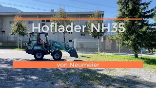 Der neue Hoflader NH35 von Neumeier präsentiert von RK-BAGGER