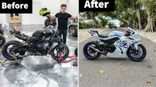 Rebuilding A Wrecked 2017 Suzuki GSX-R 1000