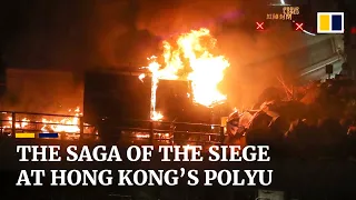 Hong Kong's PolyU siege : From beginning to end