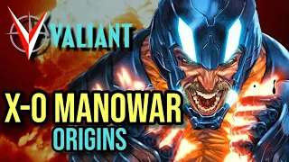 X-O Manowar Origins - This Underrated Rugged Alien Armored Superhero Has An Amazing Backstory!