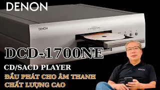 Denon DCD 1700NE| CD/SACD PLAYER ĐẦU PHÁT NGHE NHẠC HAY