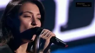 Inga. 'Not about angels'. The Voice Russia 2016.