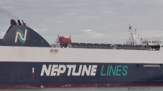 Neptune Lines RoRo  'Neptune Dynamis' Le Havre - Southampton 18/5/17