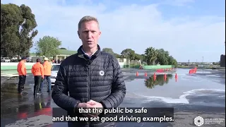 Smart driver skidpan training