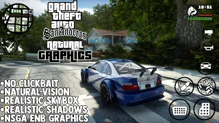 GTA SA Remastered Graphics Modpack Android -NVDE v3 2023 | For All Devices