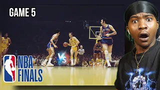 Young NBA REACTS To Walt Frazier vs Jerry West | True Highlights Part 1