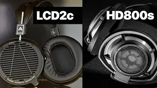 Sennheiser HD800s vs Audeze LCD2c | СОВЕРШЕННО РАЗНЫЕ ТОПЫ