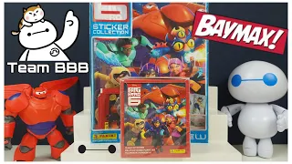 BAYMAX! BIG HERO 6 Sticker Collection FULL BOX Album and Starter Pack Unboxing Panini Stickers