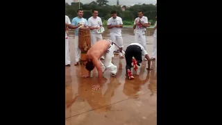 Capoeira com  meu borrachinha