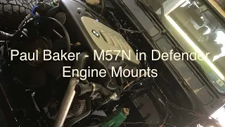 Paul Baker - BMW M57N Zf6hp in defender - Engine mounts