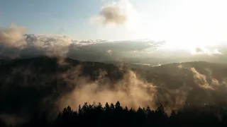 Sea of Clouds Mountain Peak EasyWorship Nature Video Loop, Song, Presentation, Scripture Background